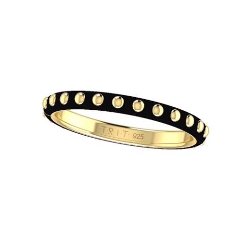 Enamel TouchDate Ring
